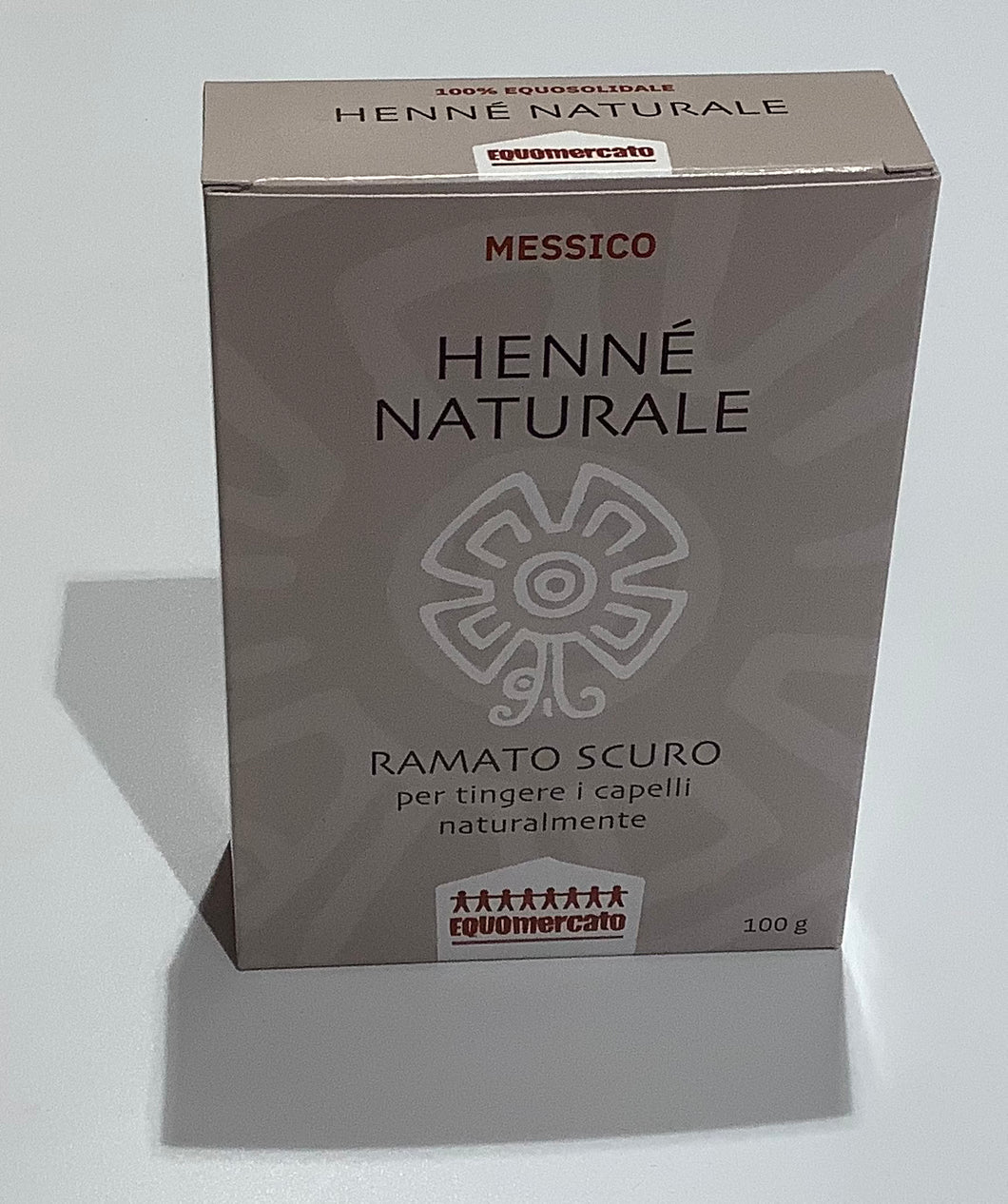 HENNE' NATURALE RAMATO SCURO 100g