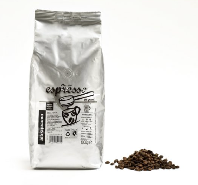 CAFFÈ MISCELA ESPRESSO IN GRANI COD. 00000014 1 kg